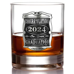 11oz Graduation Pewter Whisky Glass Tumbler 2024