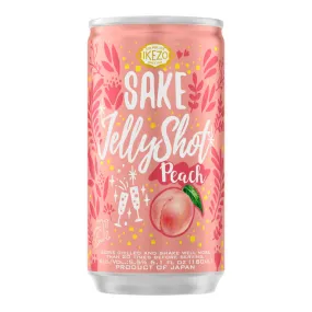 180ml can - Ozeki "Ikezo" Peach Jelly Shot Sake