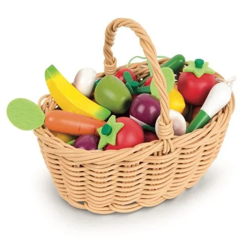 24 pc Fruit & Vegetables Basket