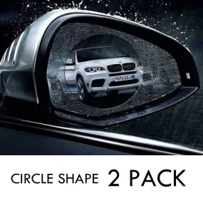 2PCS Car Anti Fog Coating Rainproof Rear View Mirror Waterproof Protective Film - #ASSRY-81010