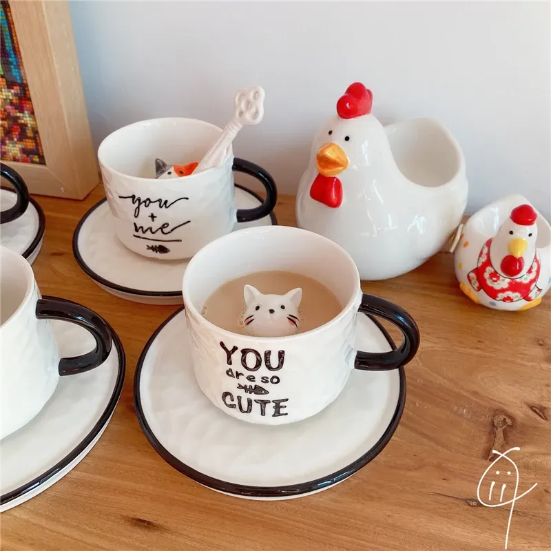 3D Animal Coffee Mug