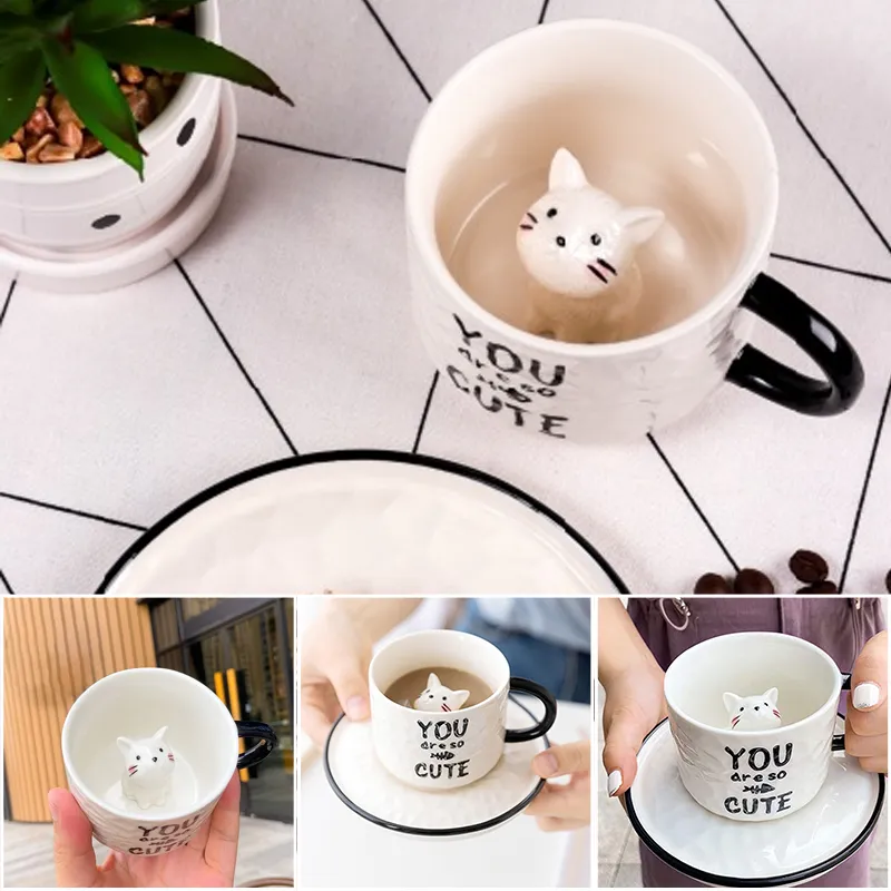 3D Animal Coffee Mug