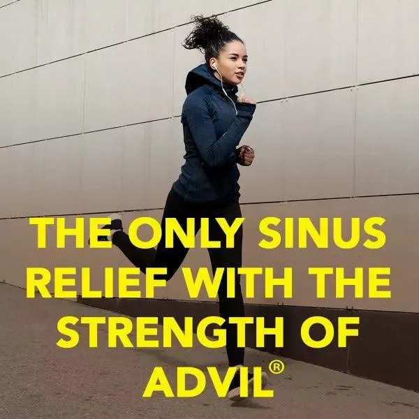 Advil Sinus Congestion & Pain Relief Ibuprofen Tablets - 10 Count