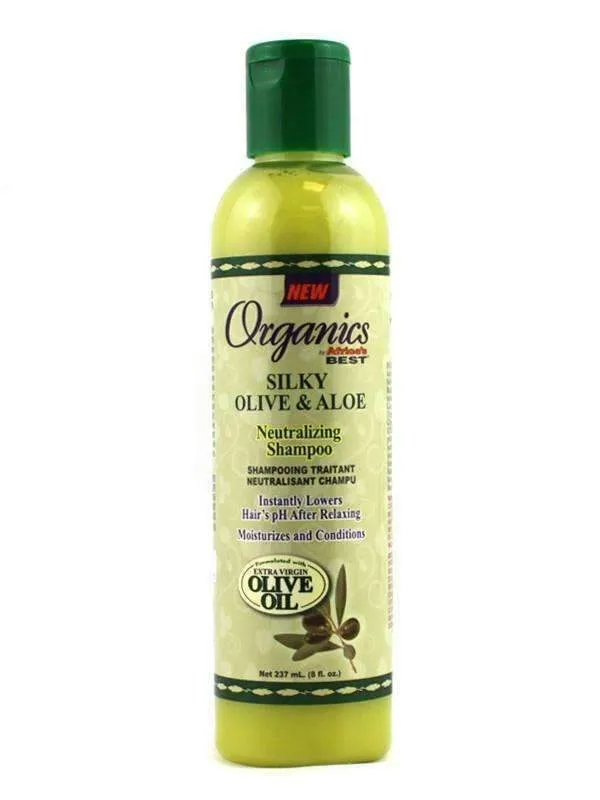 Africa's Best Organics Silky Olive & Aloe Neutralizing Shampoo