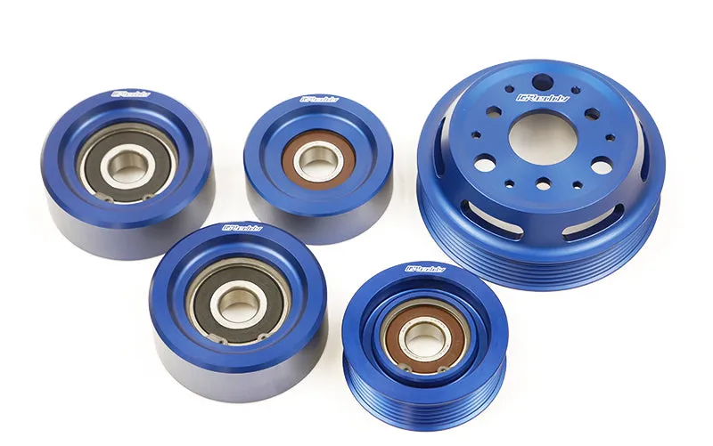 ALUMINUM PULLEY KIT FA24 (ZN8/ZD8) FULL 6PC - (13512116)