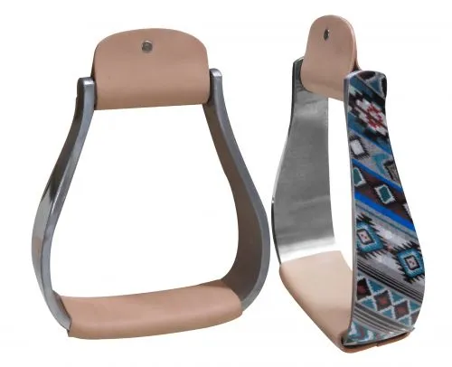 Aluminum Stirrup ~ Shimmering Navajo