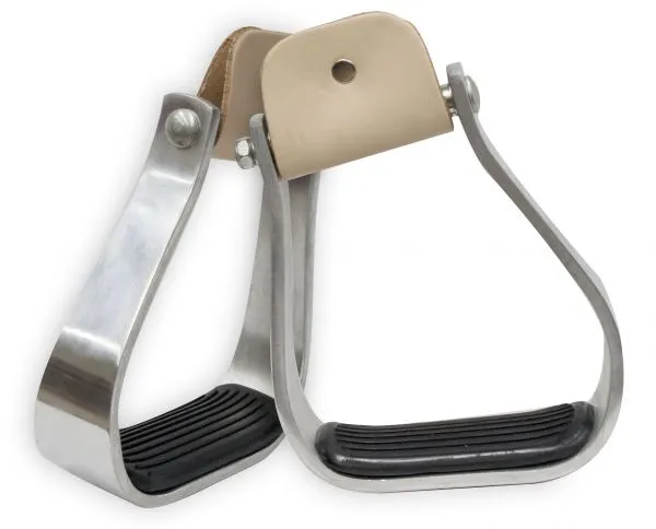 Aluminum Stirrup W/Rubber