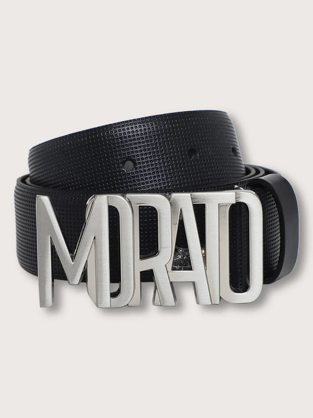 Antony Morato Men Push Pin Leather Belt