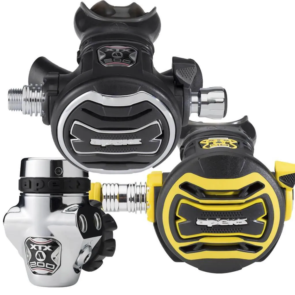 Apeks XTX200 & XTX40 Stage 4 Regulator Set