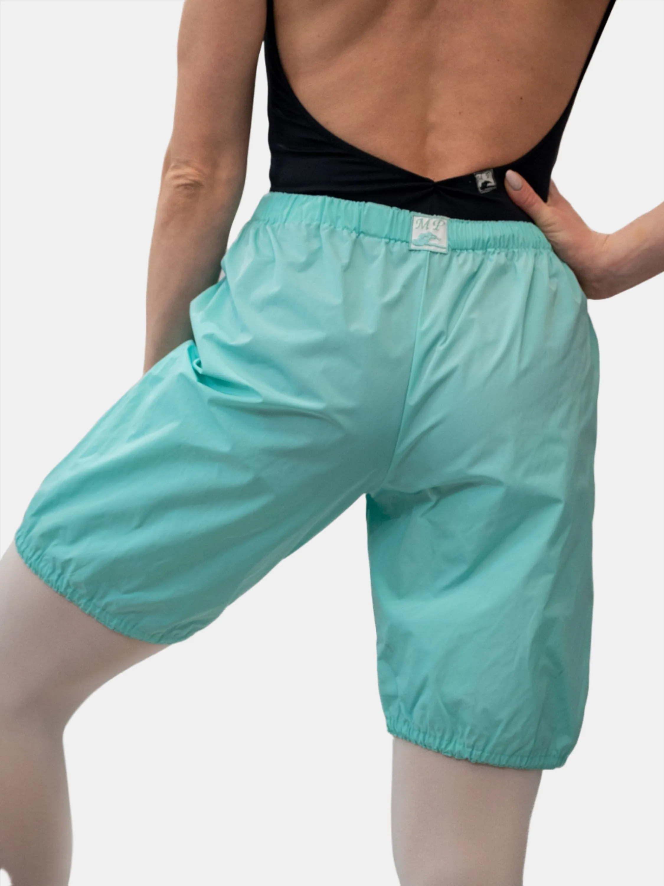 Aquamarine Dance Trash Bag Shorts MP5006