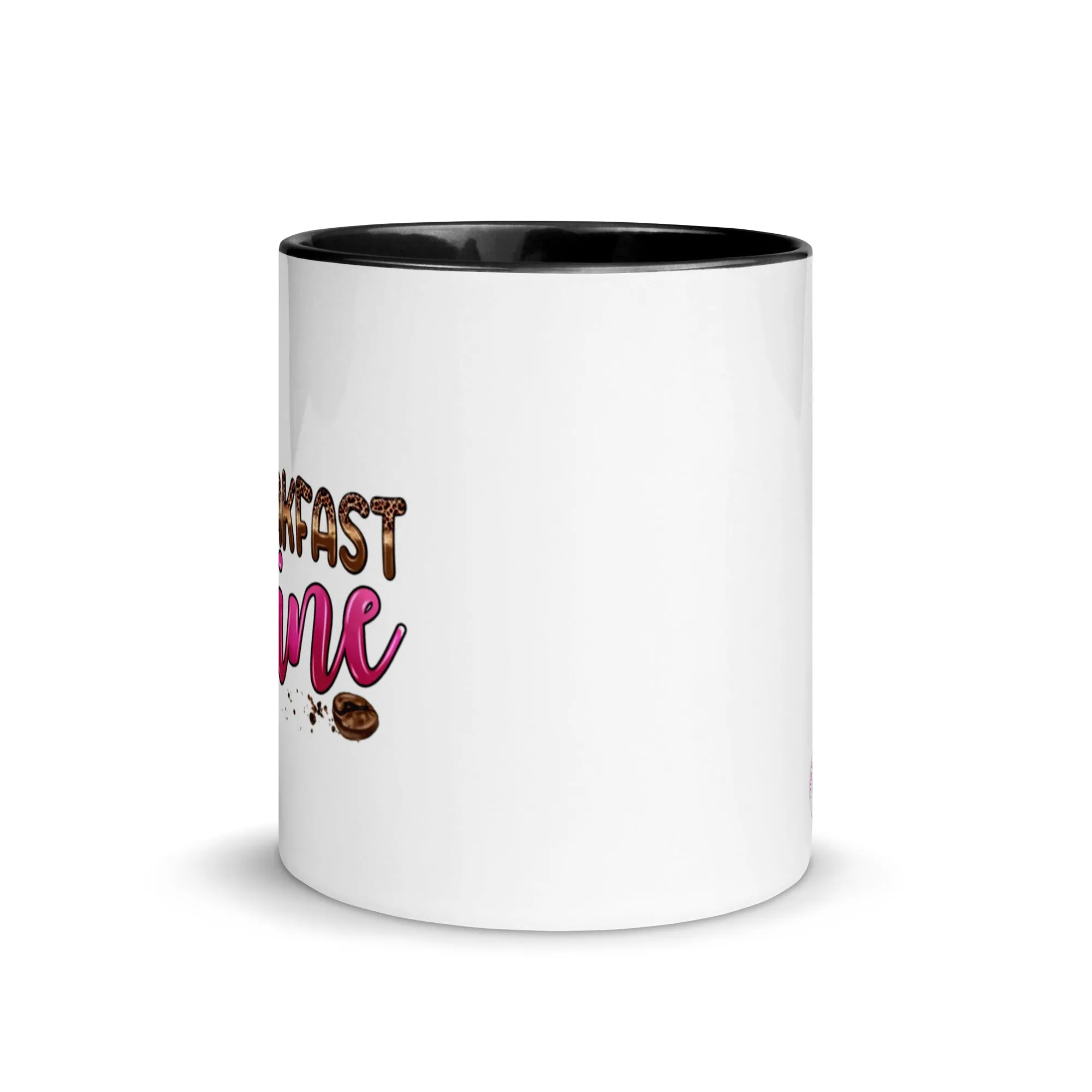 Breakfast Wine Mug with Color Inside