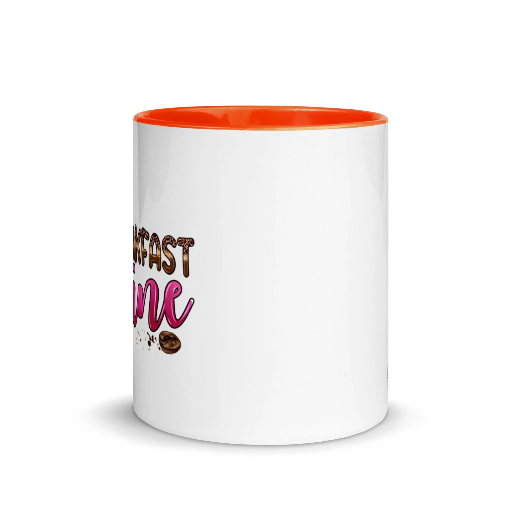 Breakfast Wine Mug with Color Inside