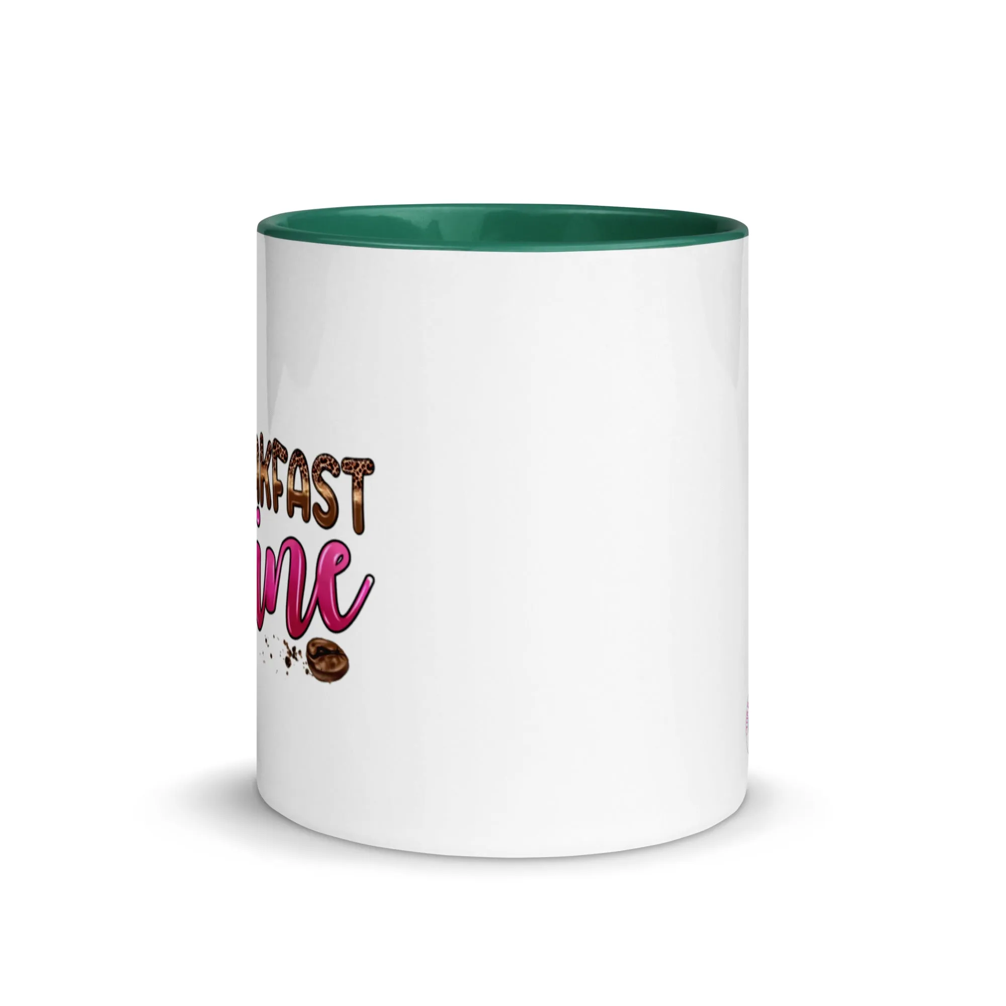 Breakfast Wine Mug with Color Inside