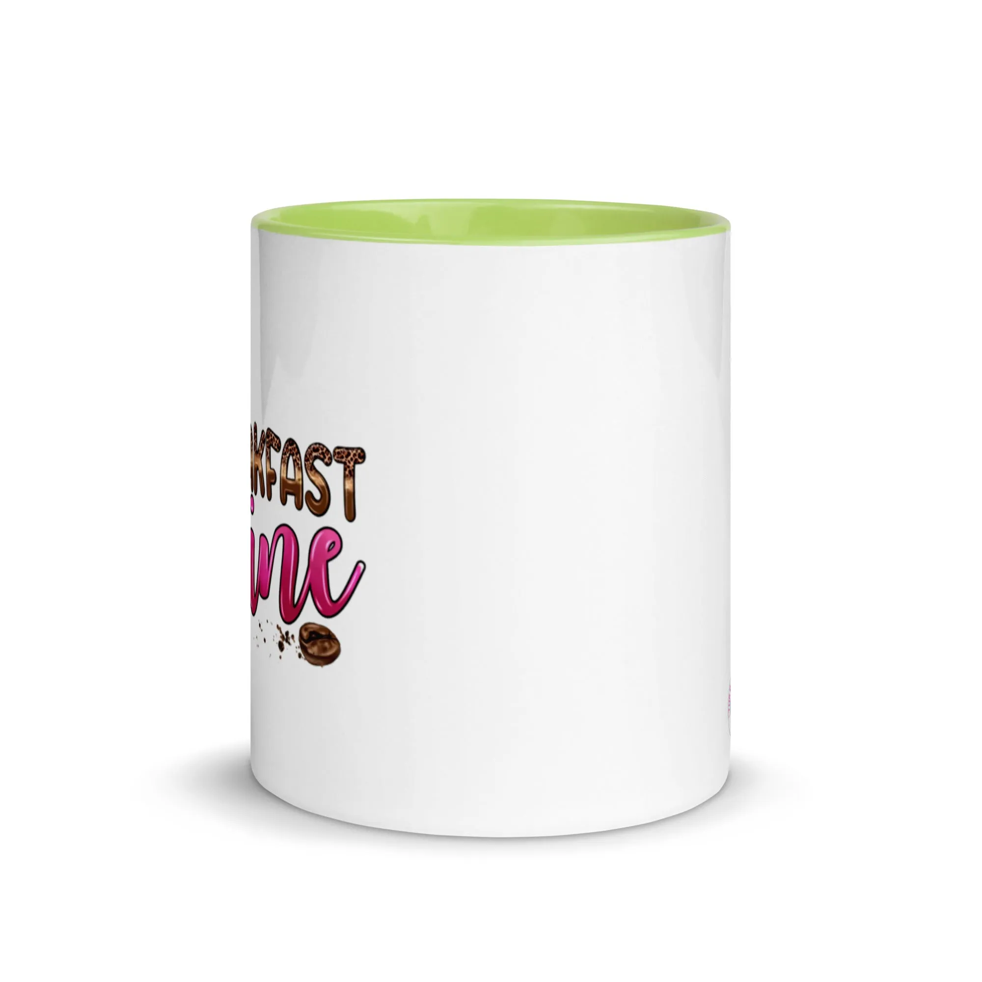 Breakfast Wine Mug with Color Inside