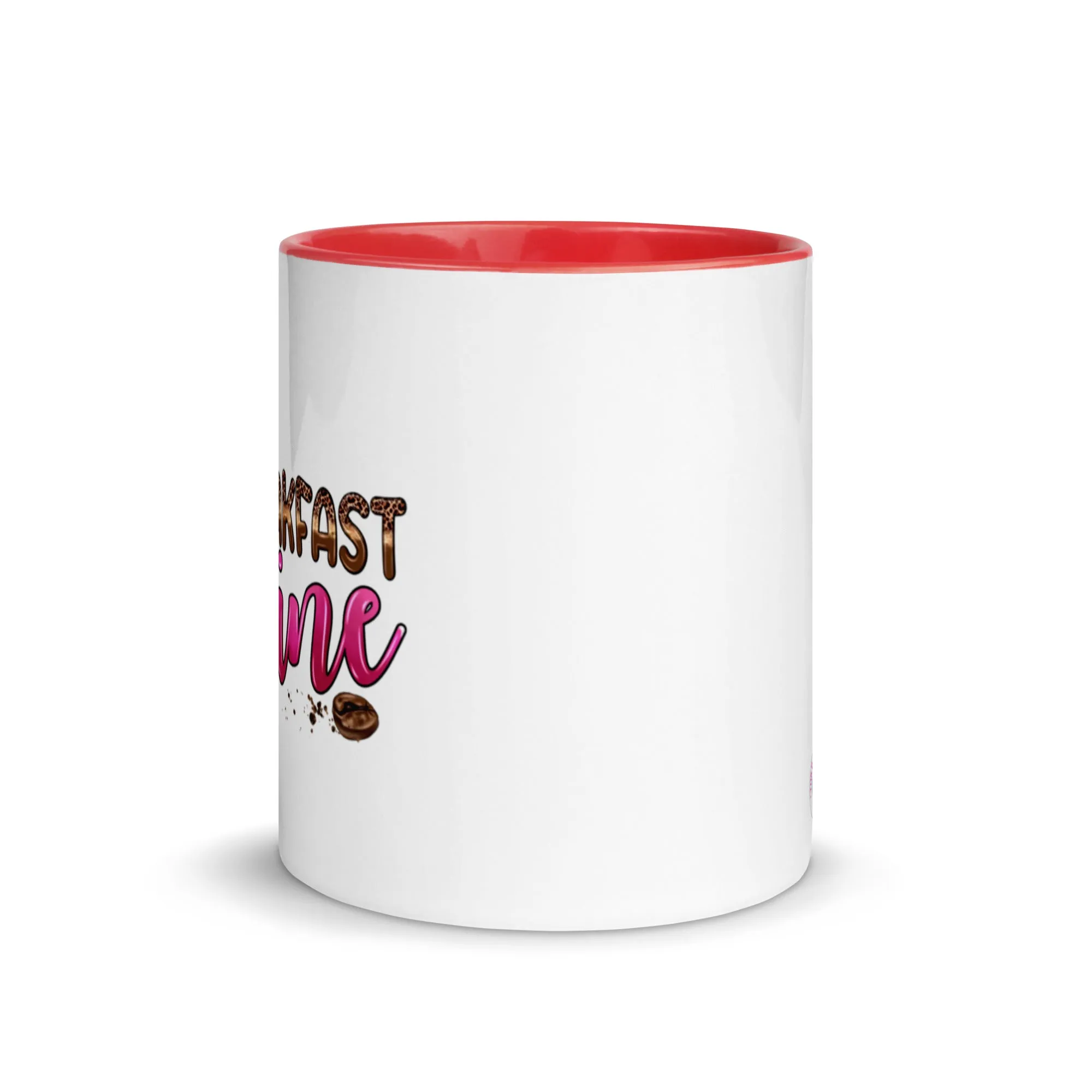 Breakfast Wine Mug with Color Inside