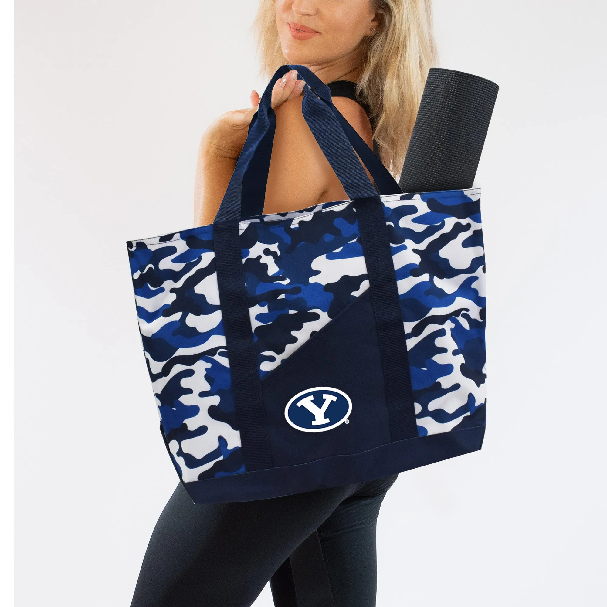 Brigham Young University Super-Duty Camo Tote