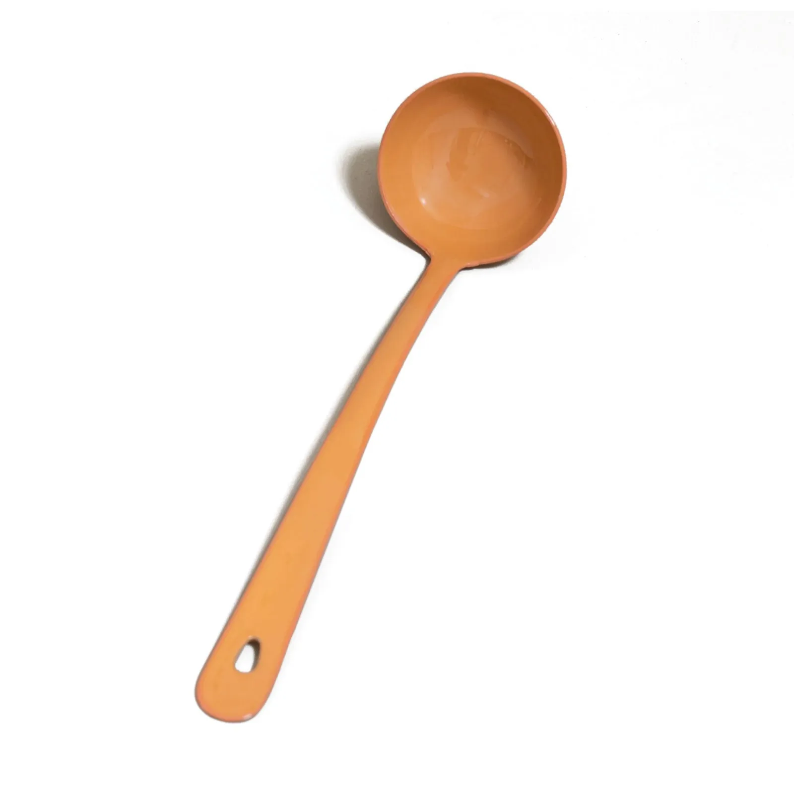 Bright Enamel Ladle in Tamarind