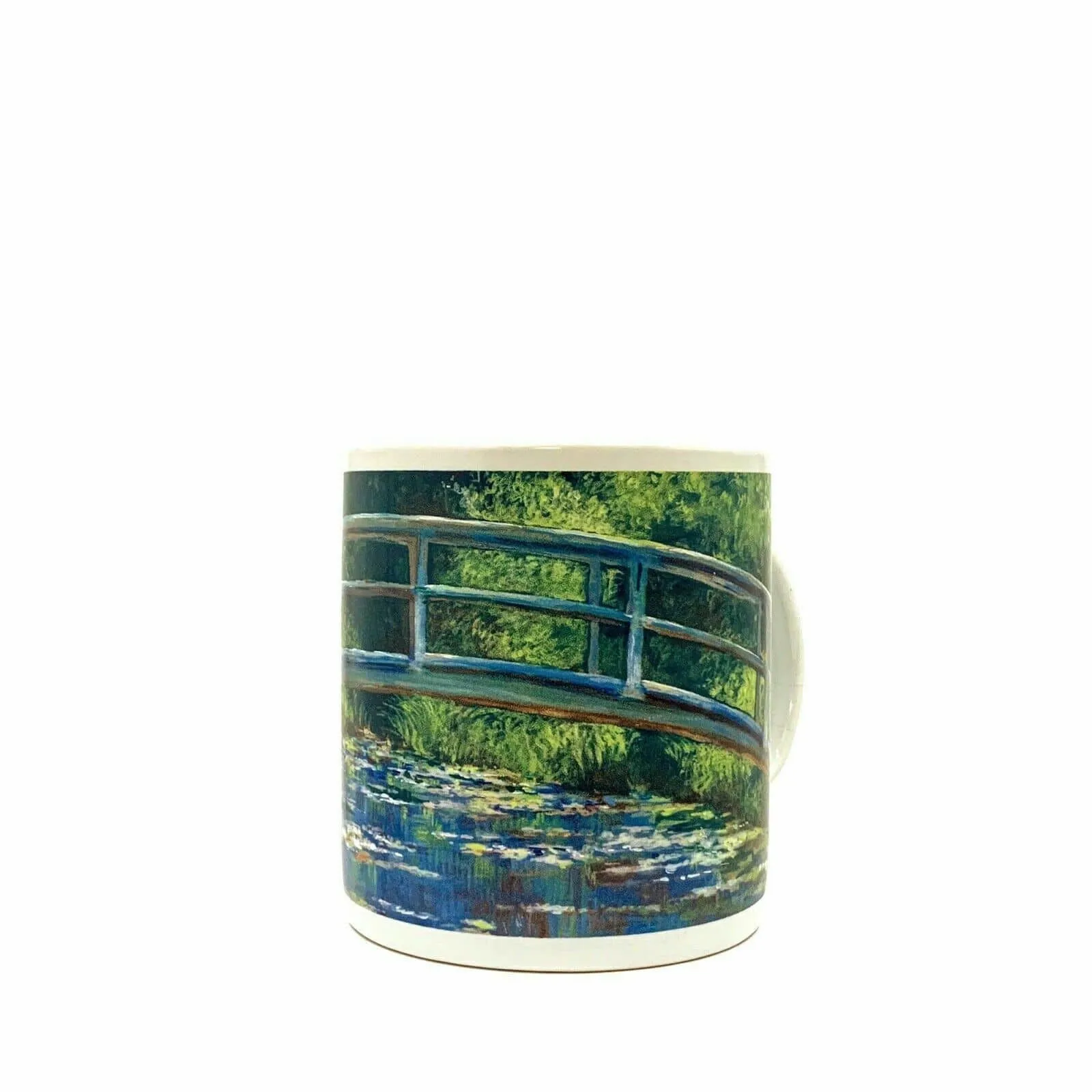 Captivating Claude Monet Ceramic Coffee Cup - 16oz White