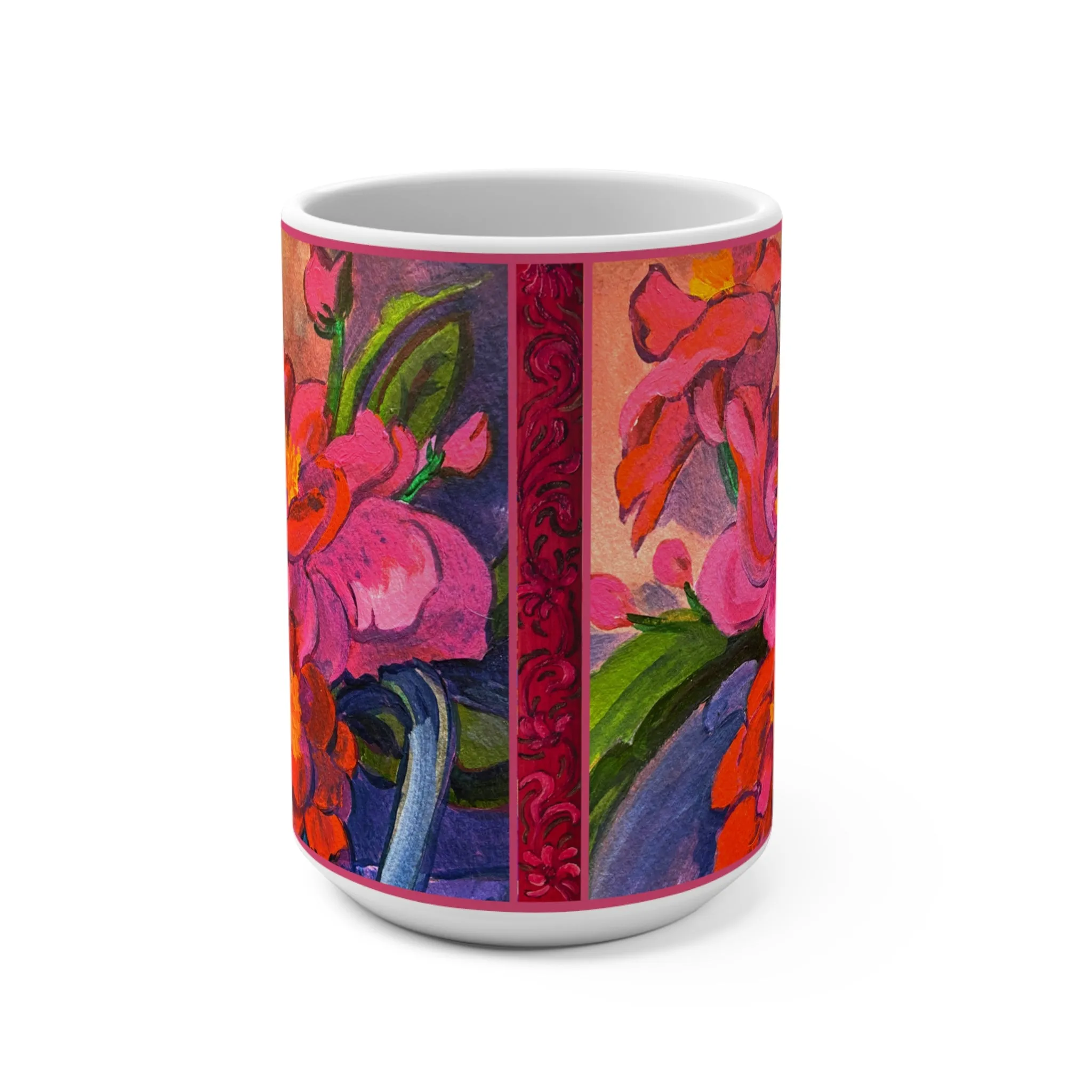 Ceramic Mug - Pink Magnolias