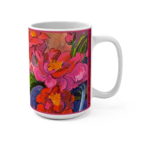 Ceramic Mug - Pink Magnolias