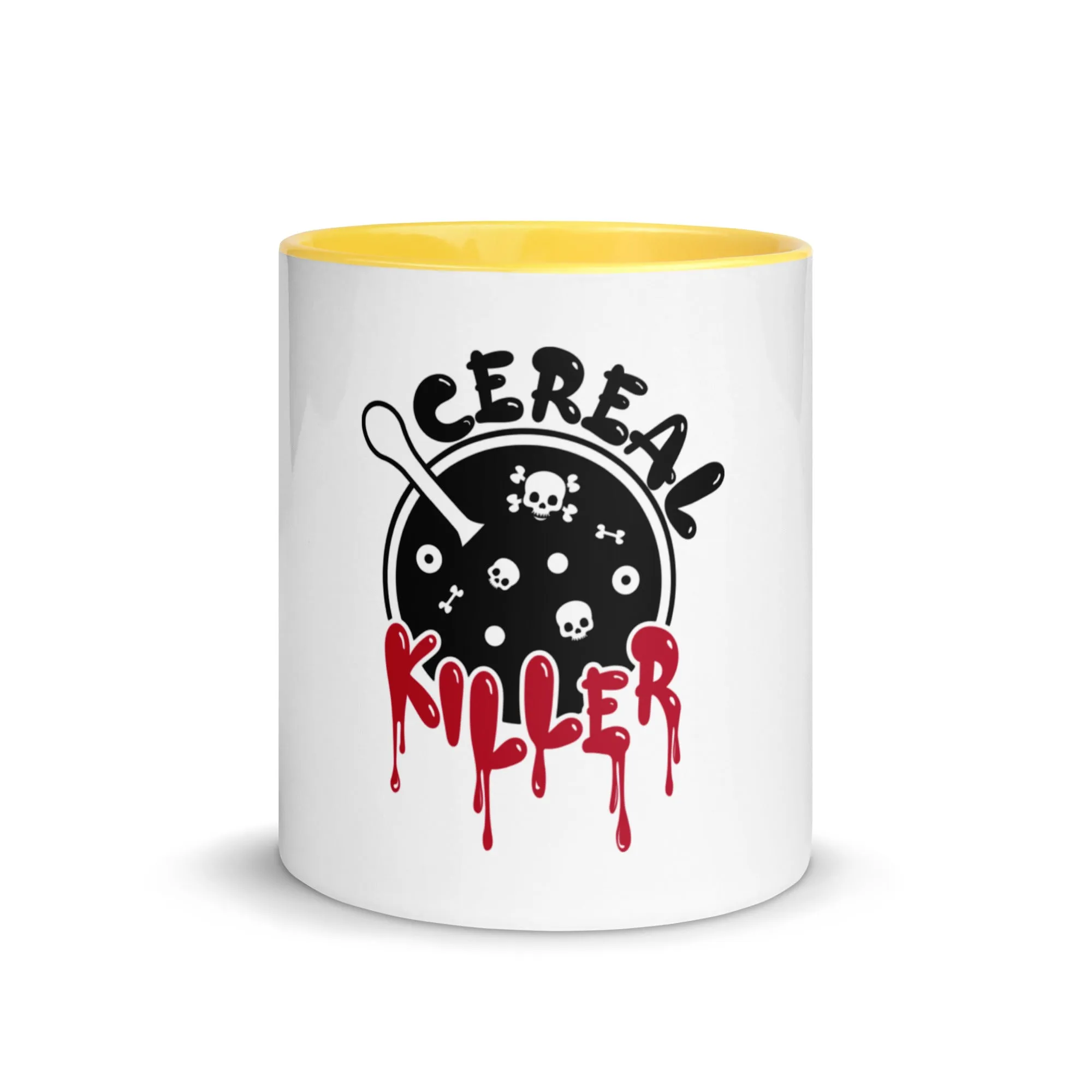 'Cereal Killer" Mug with Color Inside