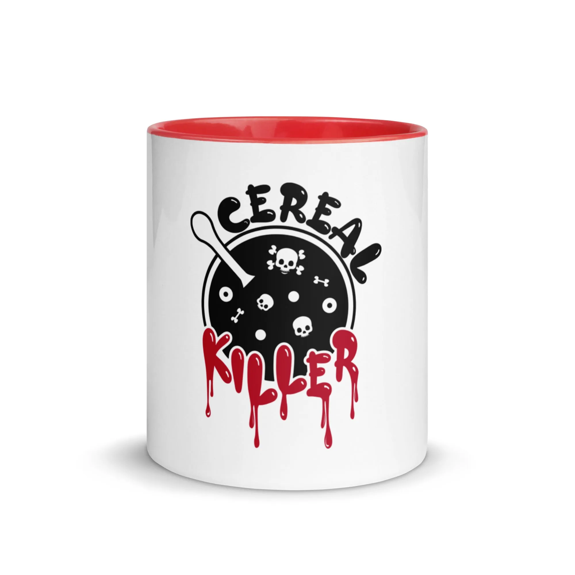 'Cereal Killer" Mug with Color Inside