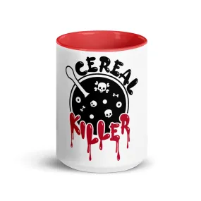 'Cereal Killer" Mug with Color Inside