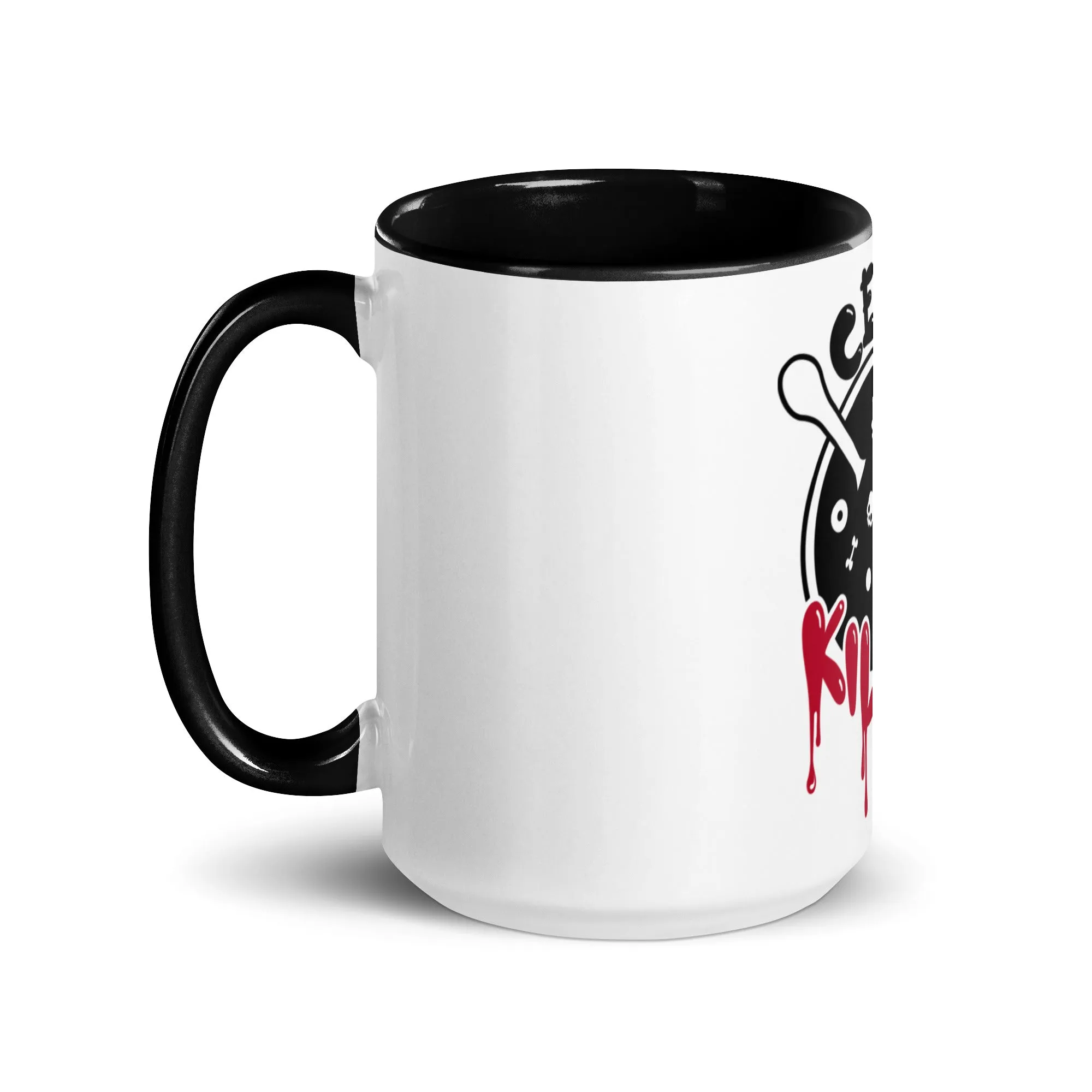 'Cereal Killer" Mug with Color Inside