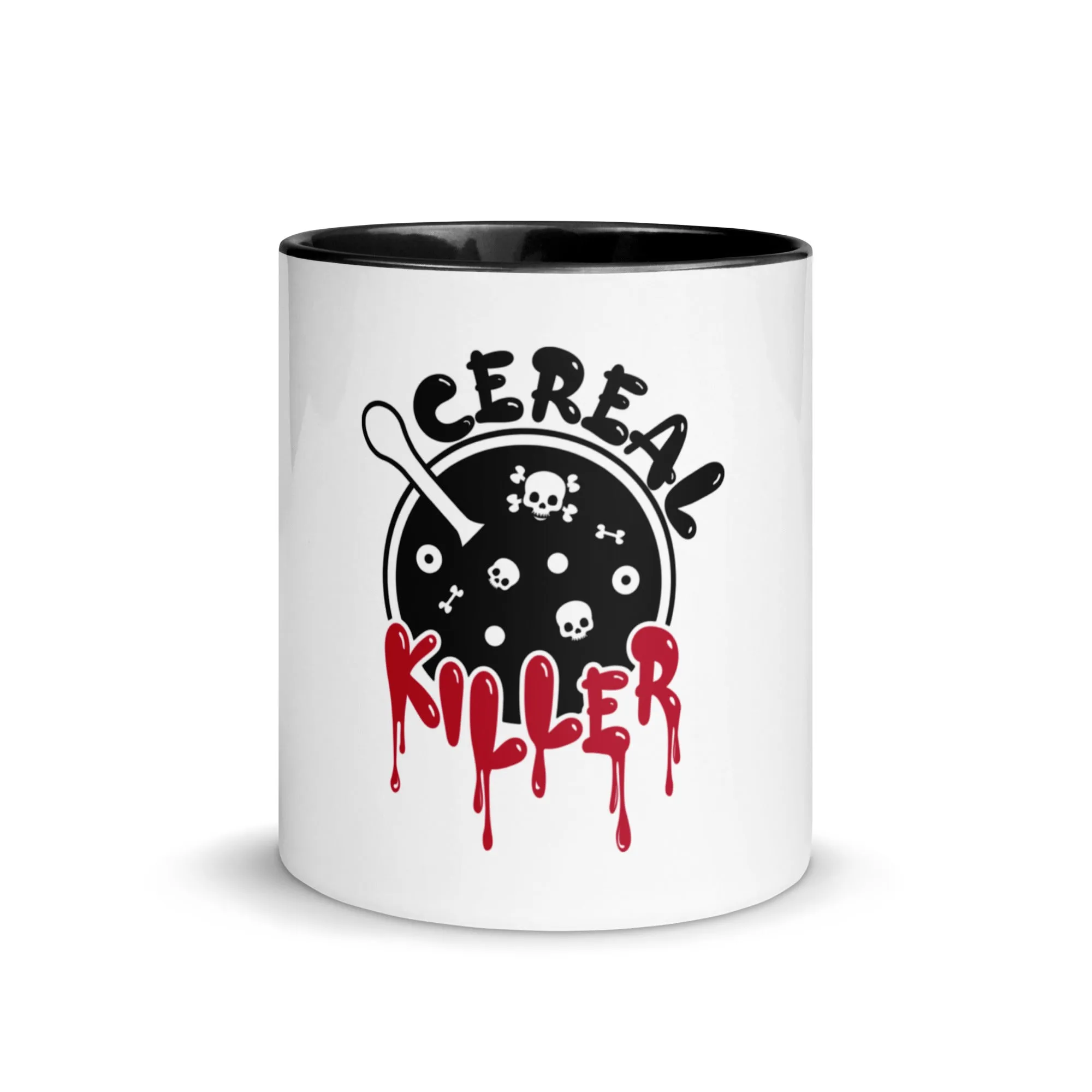 'Cereal Killer" Mug with Color Inside