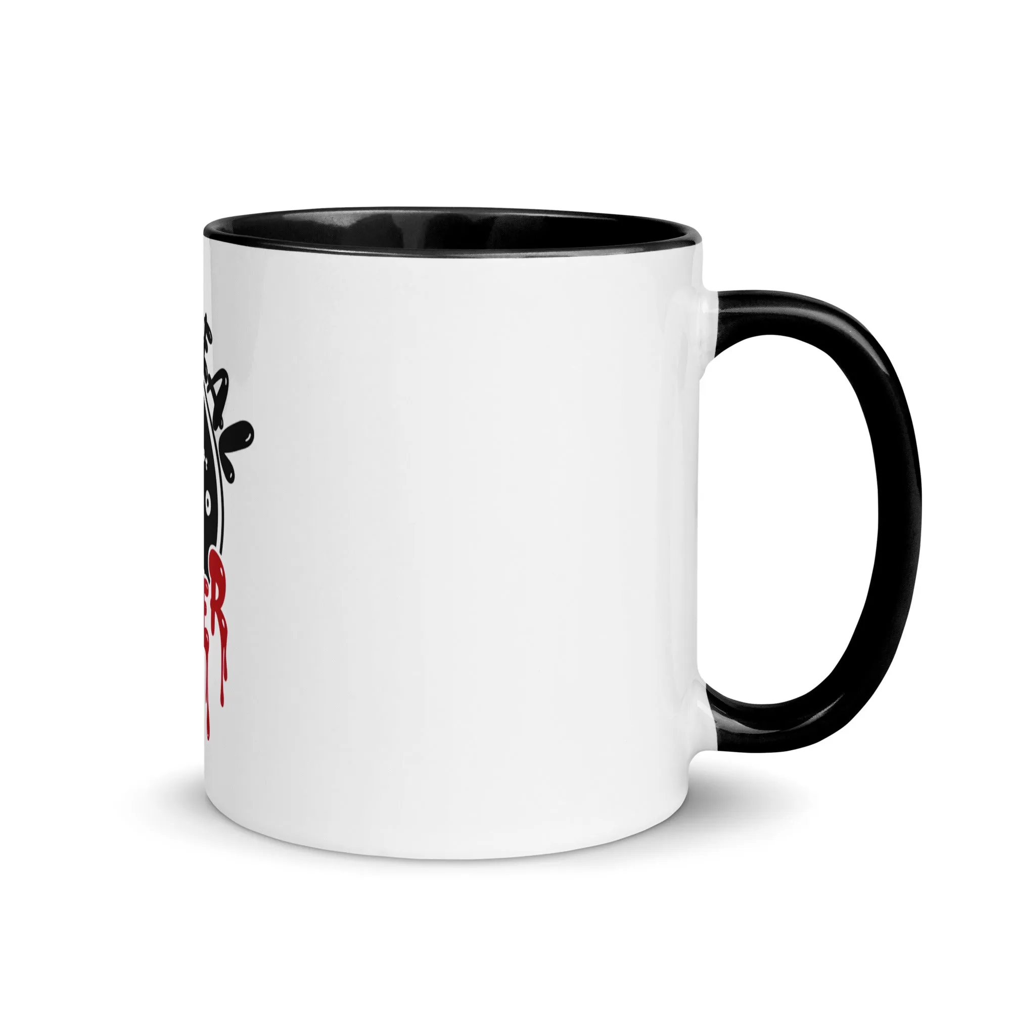 'Cereal Killer" Mug with Color Inside