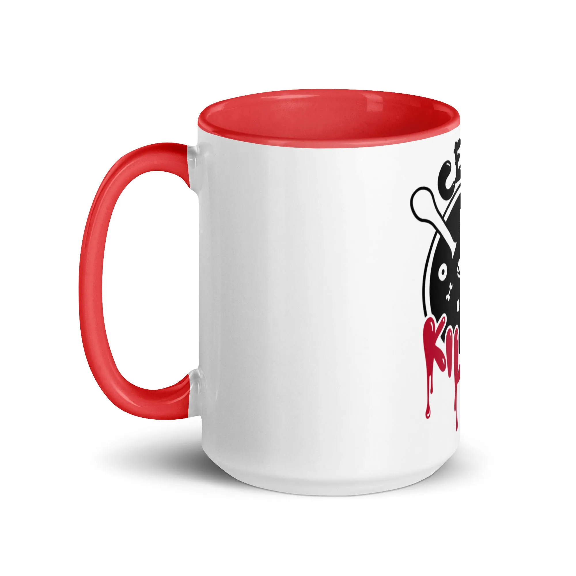 'Cereal Killer" Mug with Color Inside