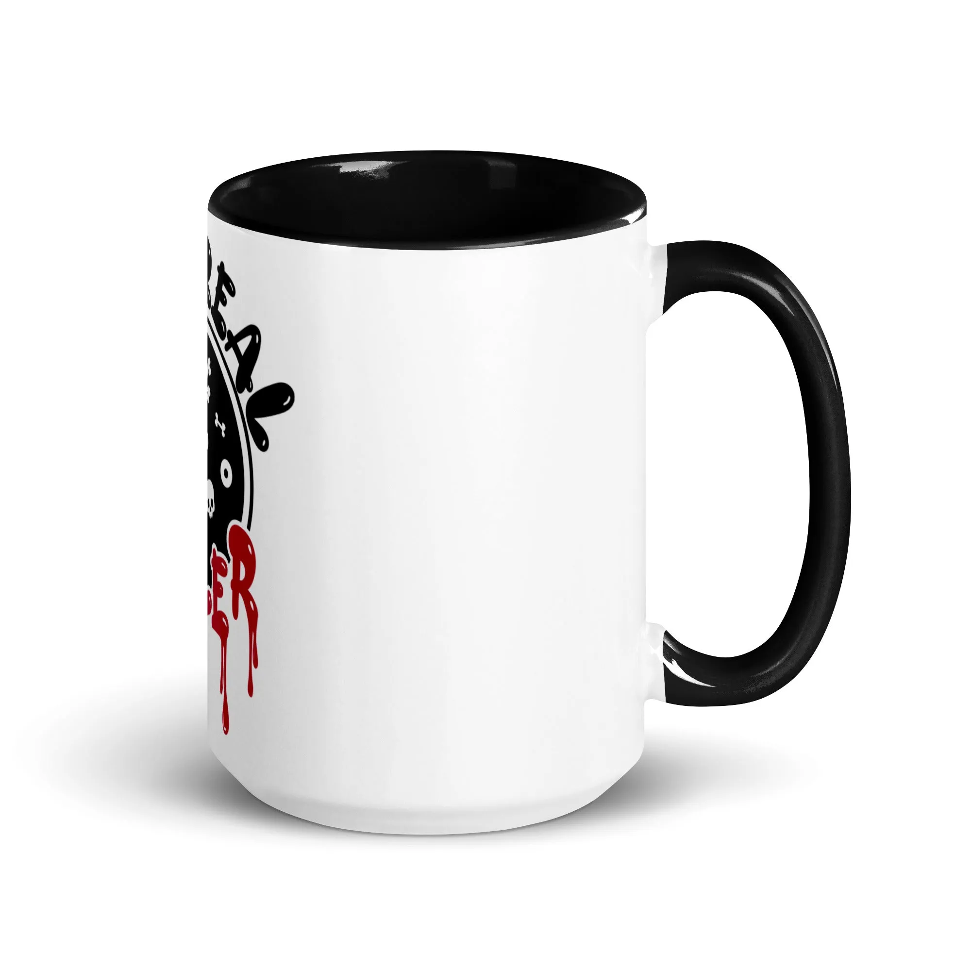 'Cereal Killer" Mug with Color Inside