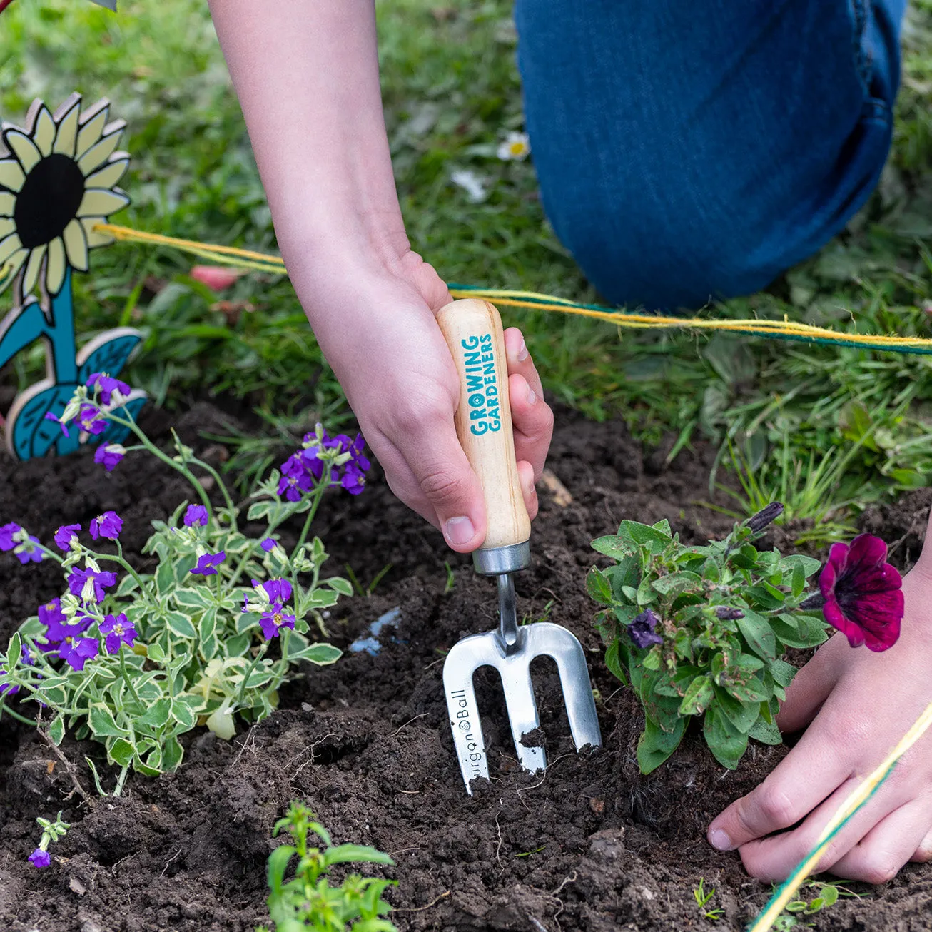 Children's Hand Fork - RHS Growing Gardeners