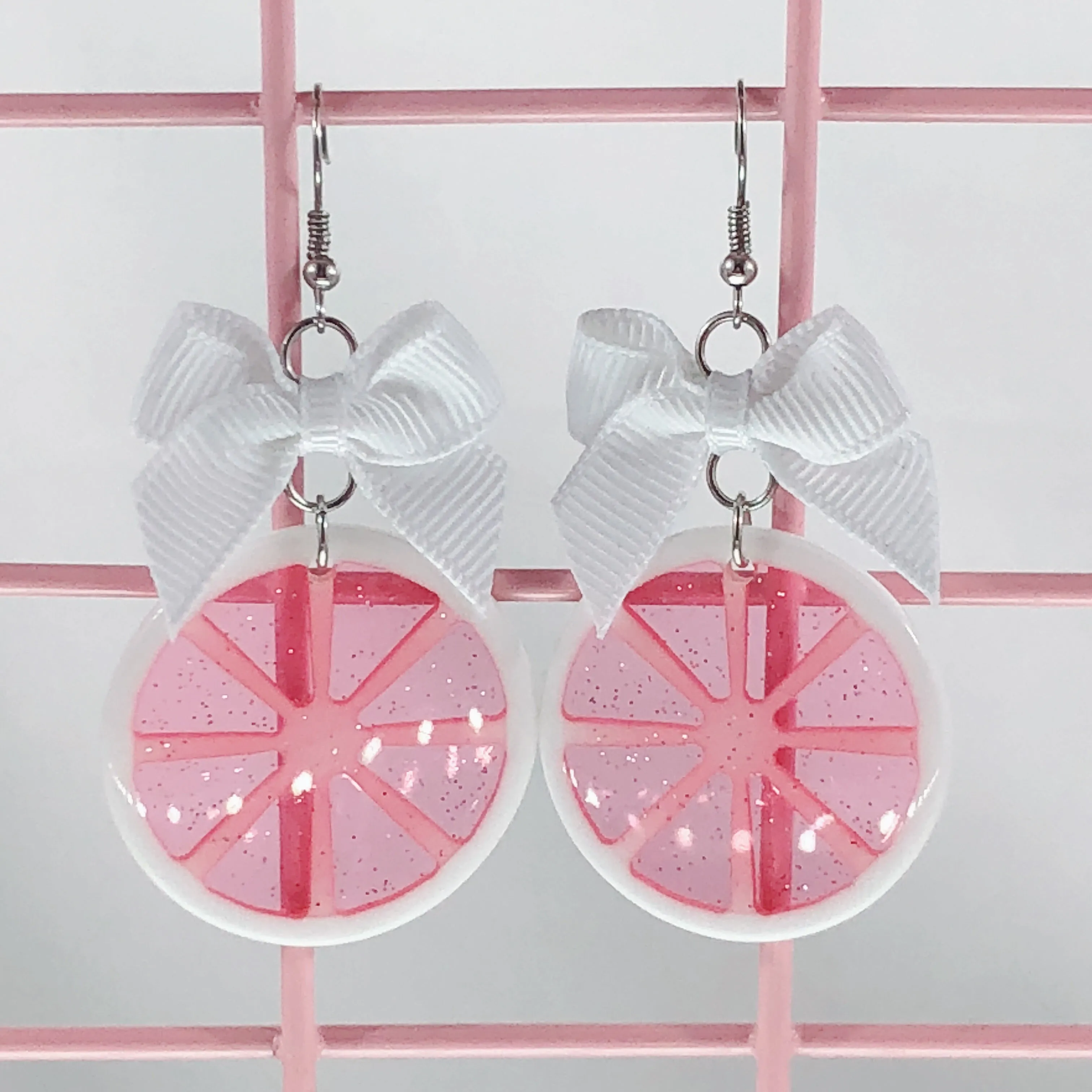 Citrus Slice Earrings (6 Colors)