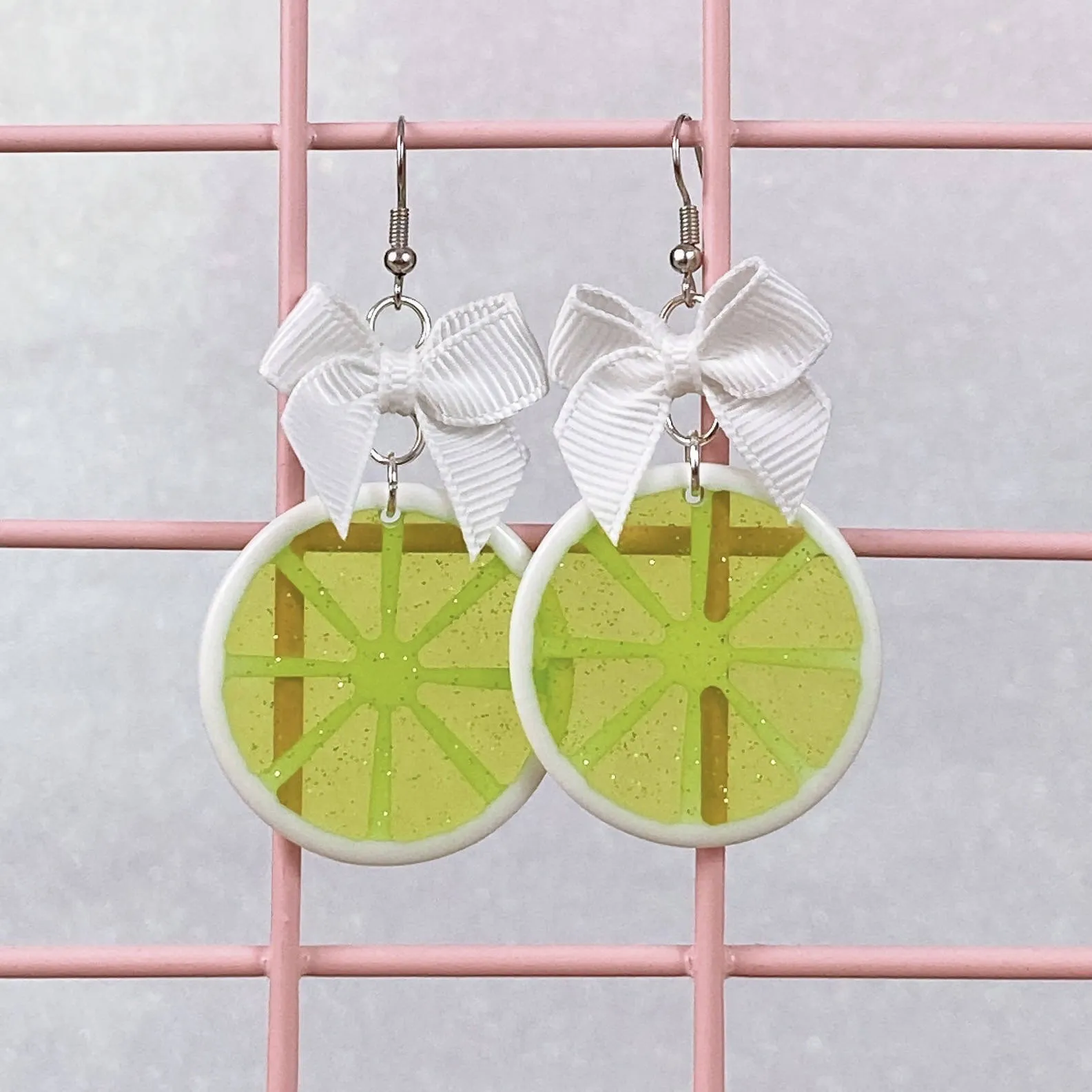 Citrus Slice Earrings (6 Colors)