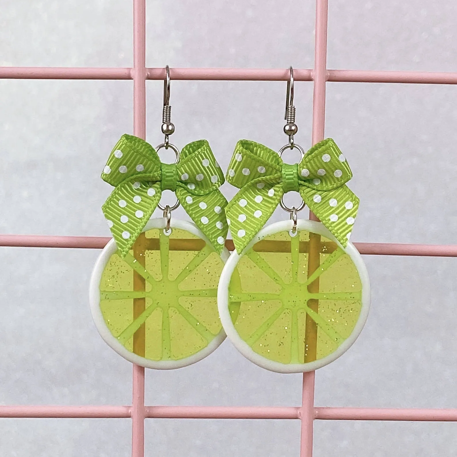 Citrus Slice Earrings (6 Colors)