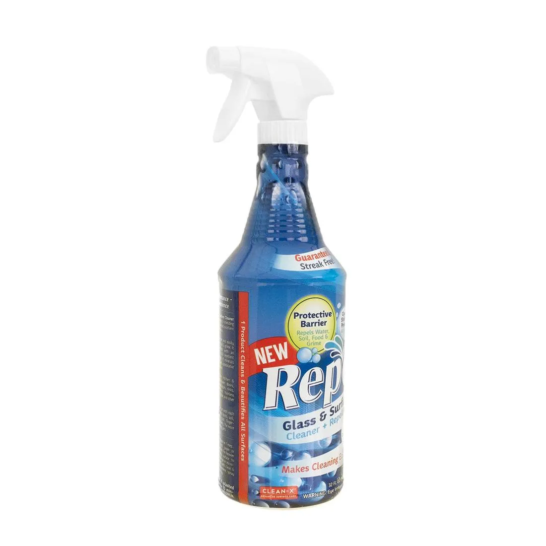 Clean-X REPEL Glass and Surface Cleaner RTU - 32 oz