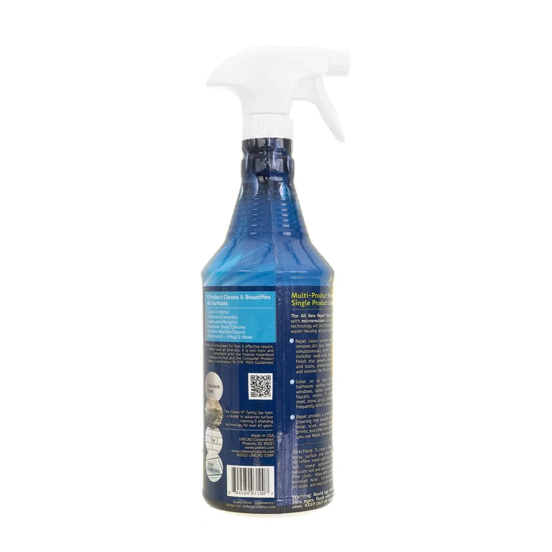 Clean-X REPEL Glass and Surface Cleaner RTU - 32 oz