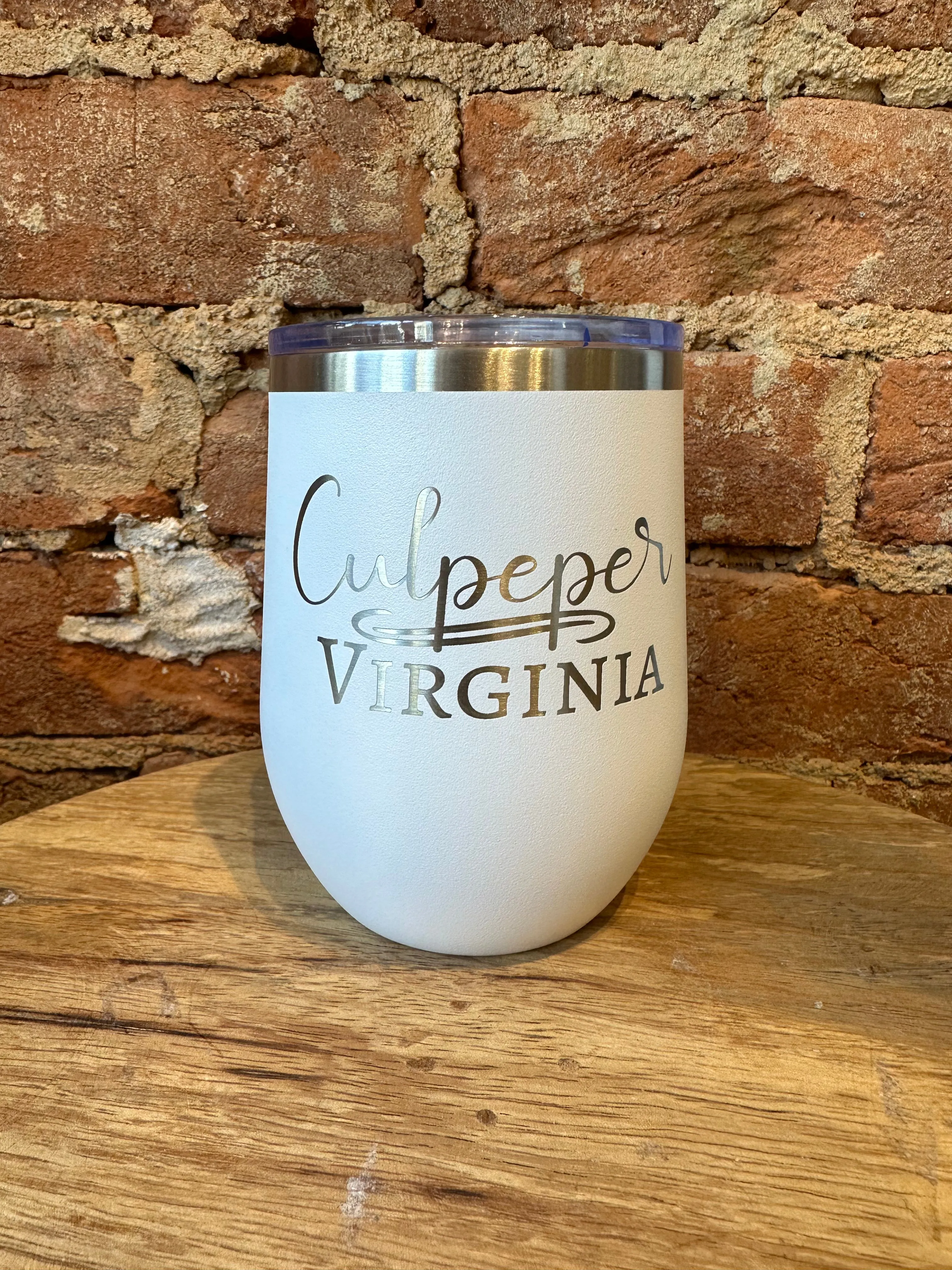 Culpeper Stemless Insulated Wine Glass