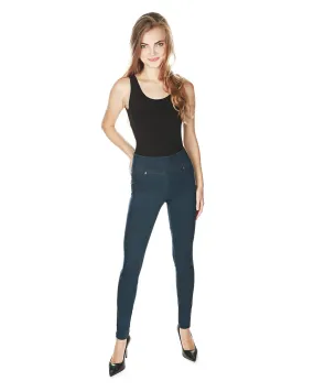 Dark Wash Bamboo Blend Denim Jeggings