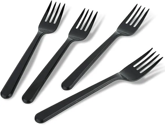 Disposable Fork Black 5.6g 1000pcs