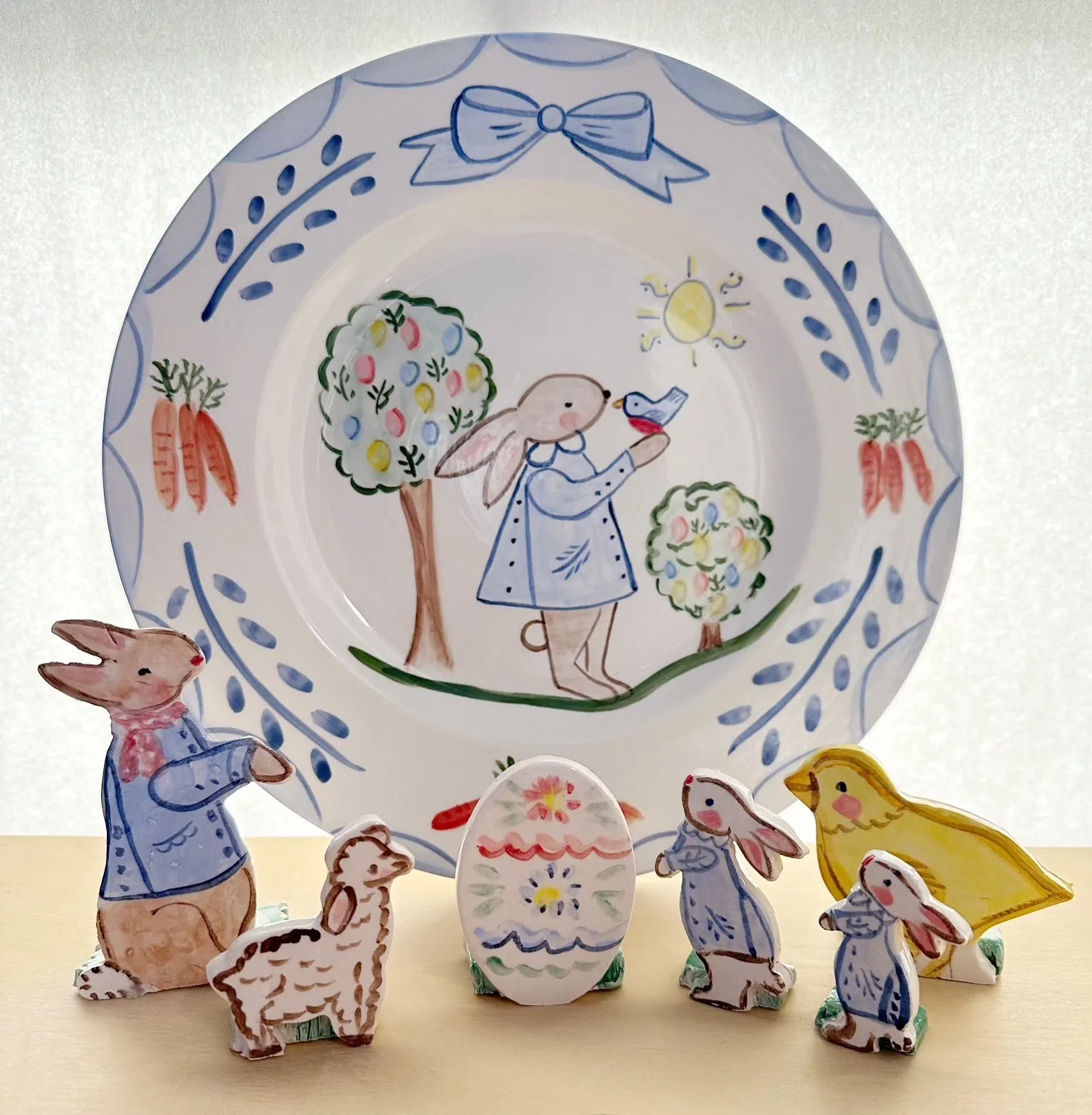 Easter Bunny Plate