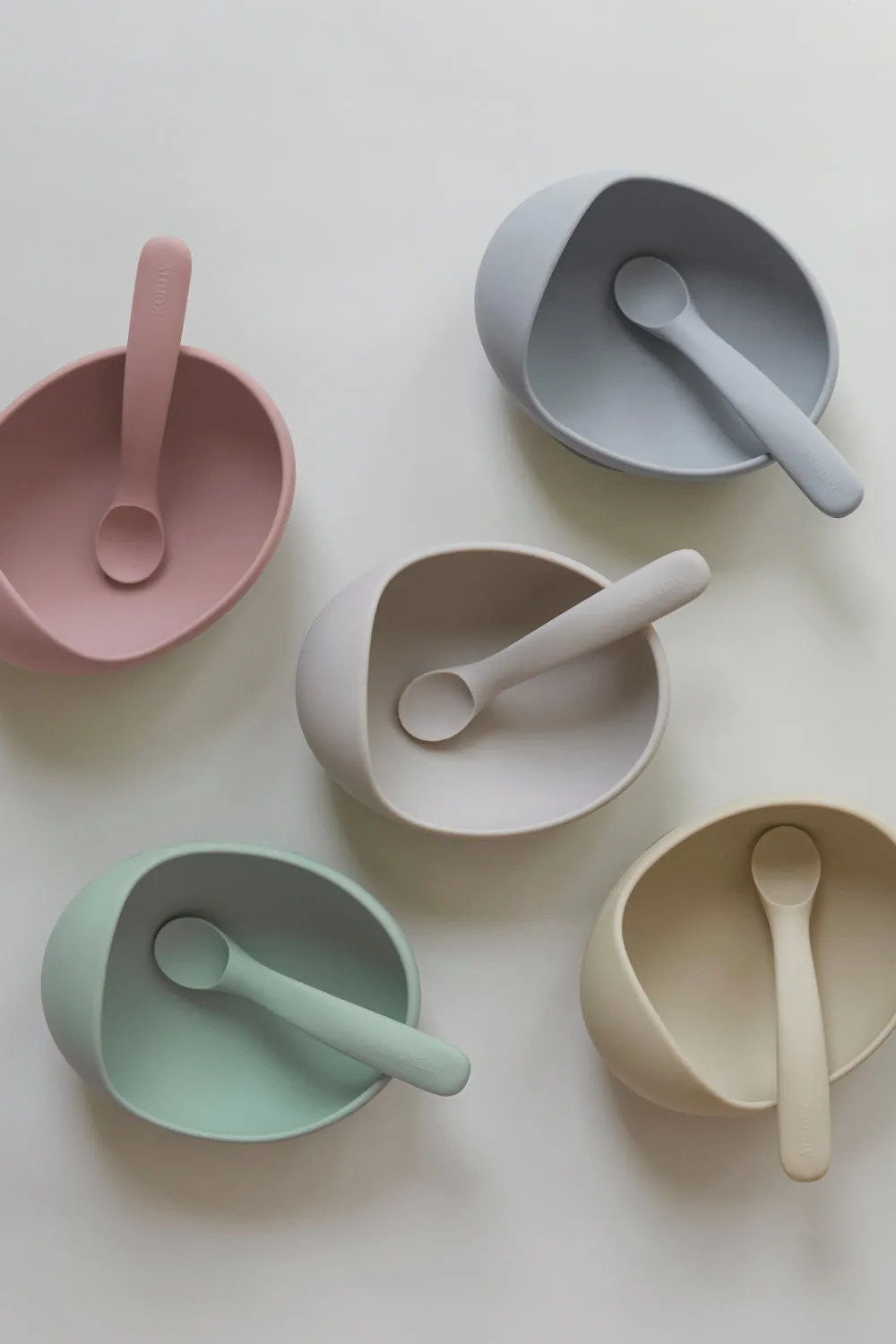 EASYFEED Silicone Bowl & Spoon Set (6M-2Y)