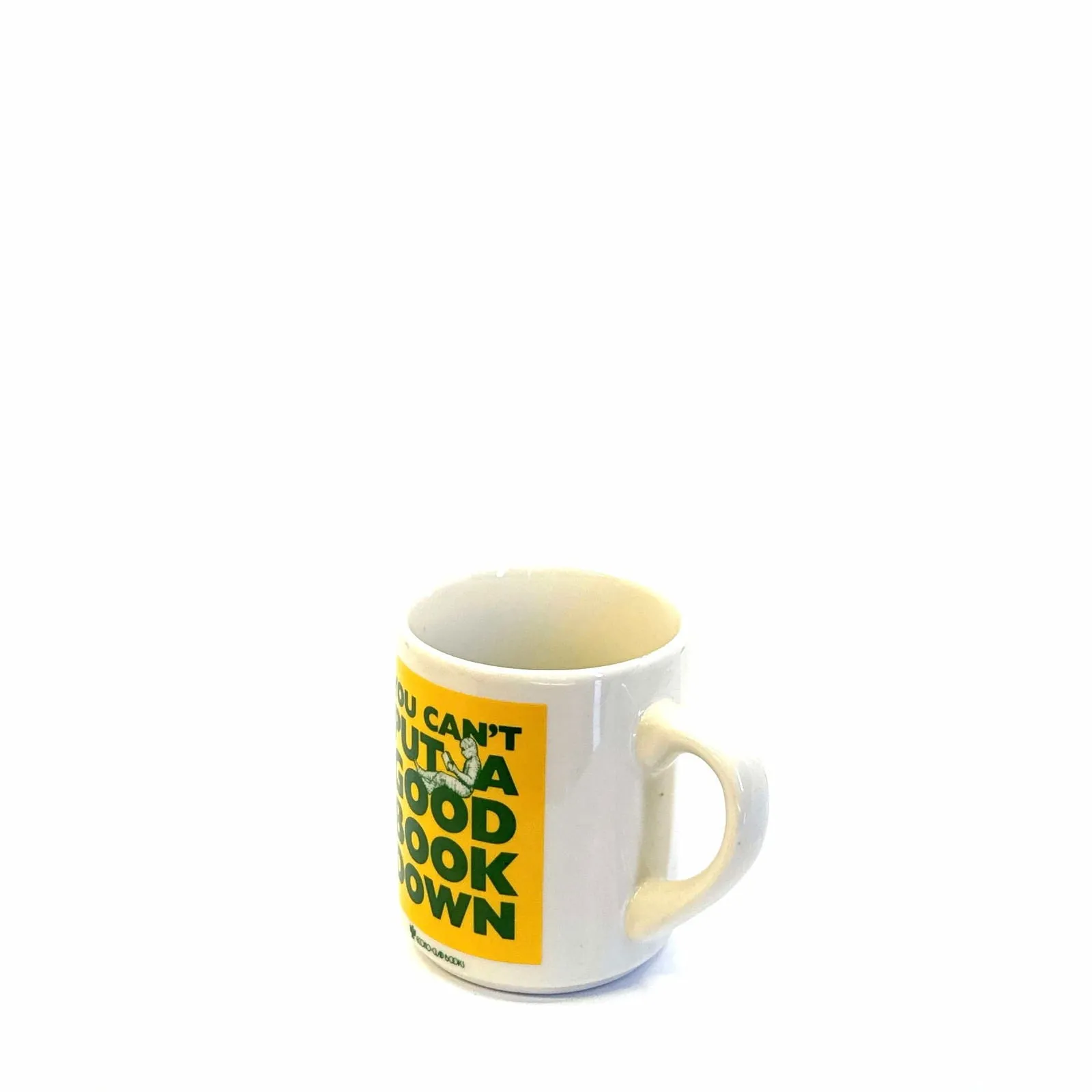 Econo-Clad Books | You Can’t Put A Good Book Down’ | Readers Ceramic Coffee Mug | Size: 10 fl oz