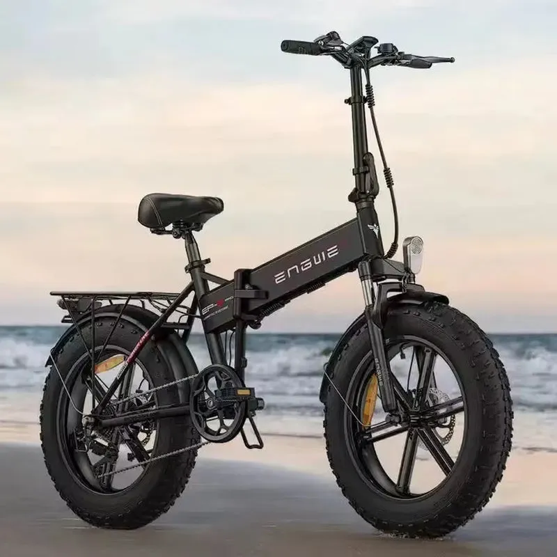 Electric Fat Bike with 48V 13Ah Lithium Battery Aluminum Alloy Frame Rear Hub Motor Disc Brake System down Tube Position