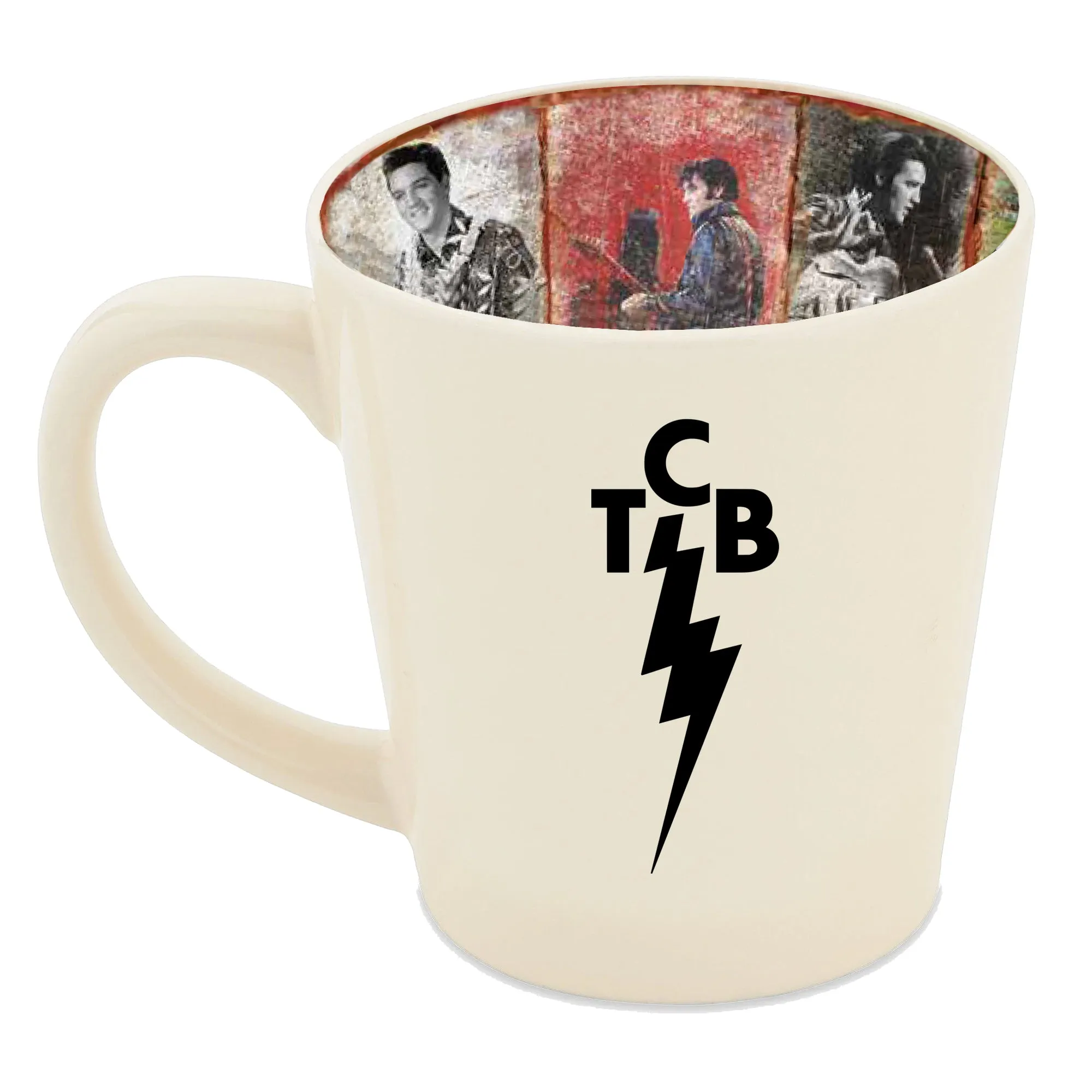 Elvis Presley TCB Rustic Coffee Mug