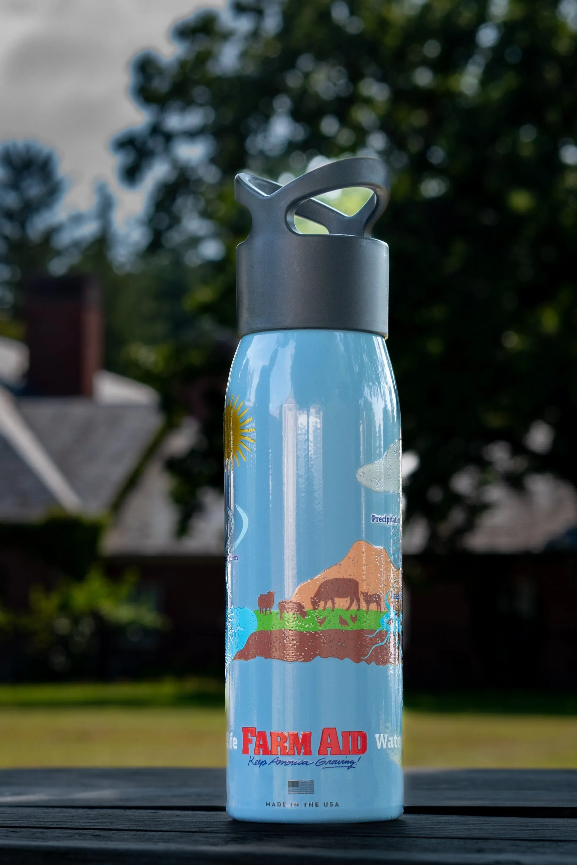 Farm Aid 2024 Water Bottle