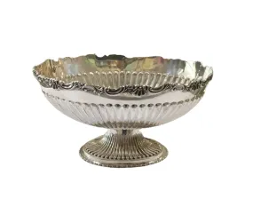 Footed Silver Plated bowl