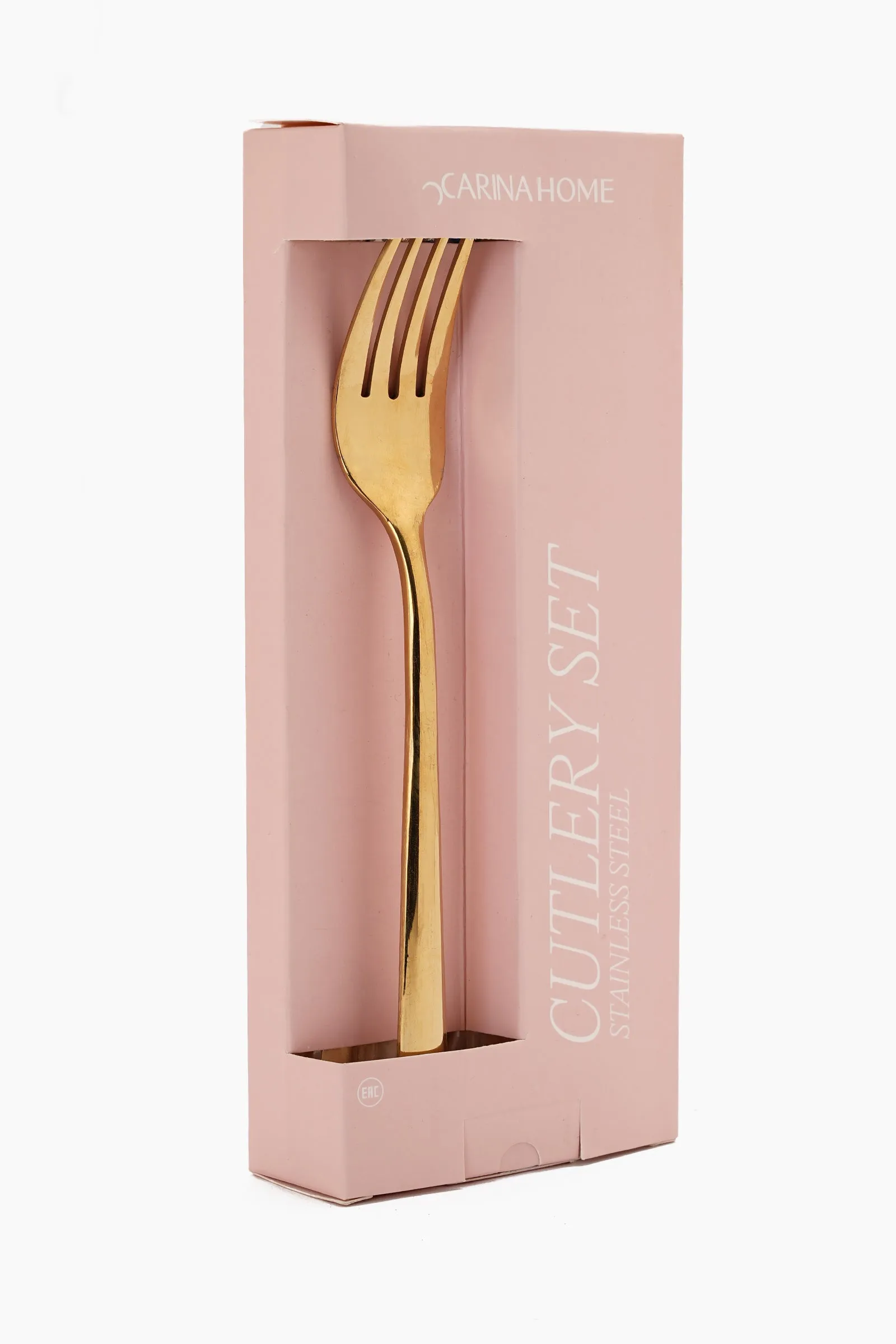 Fork Set - 6 Pcs - Gold