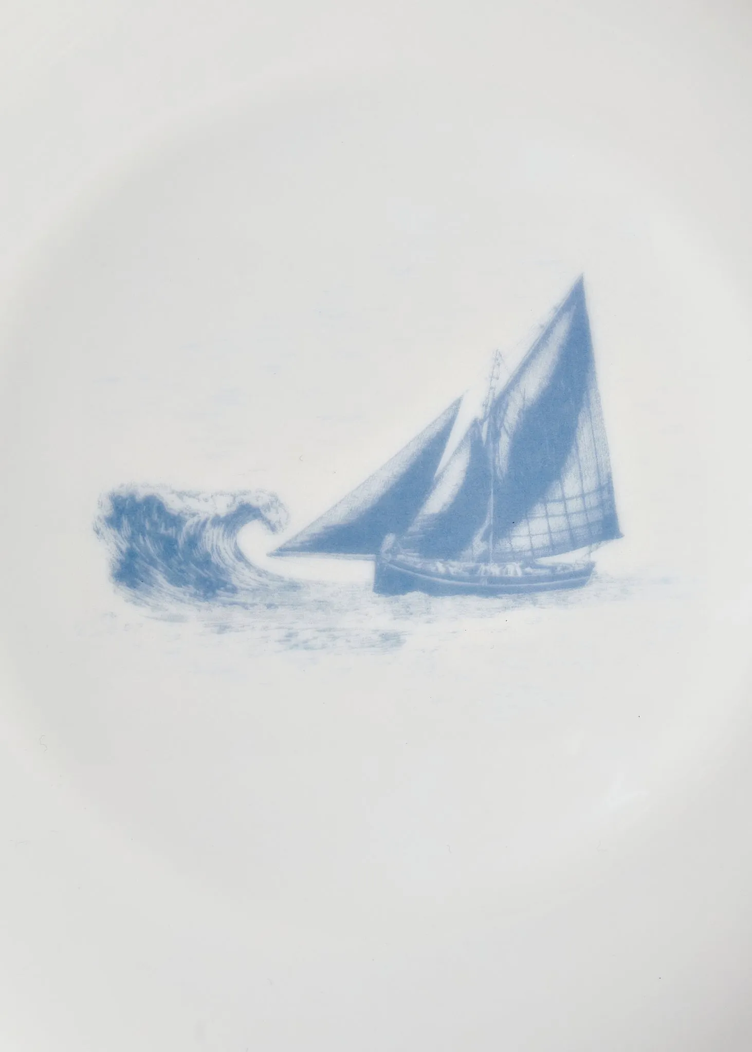 Foxford Sailboat Sugar Bowl